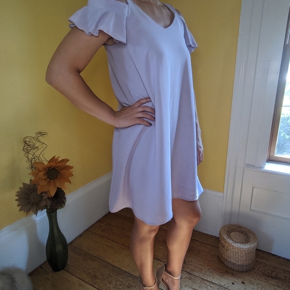 Perfect Easter Dress. Lilac, purple dress - Picture 2 of 3